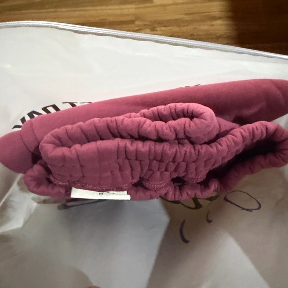 Berry Minimalist Sweatpants - Picture 3 of 5